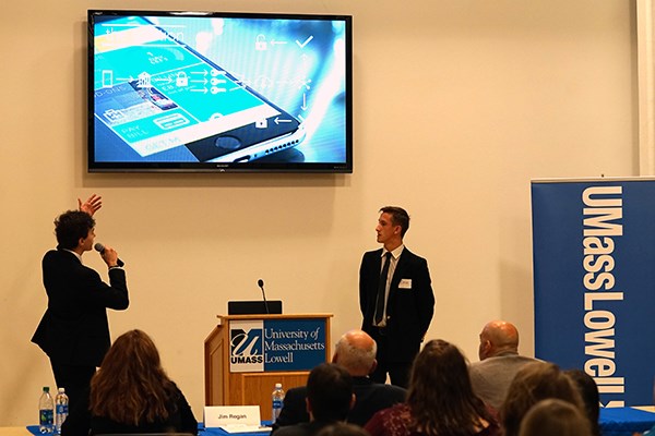 Business students present their winning DCU Innovation Contest project