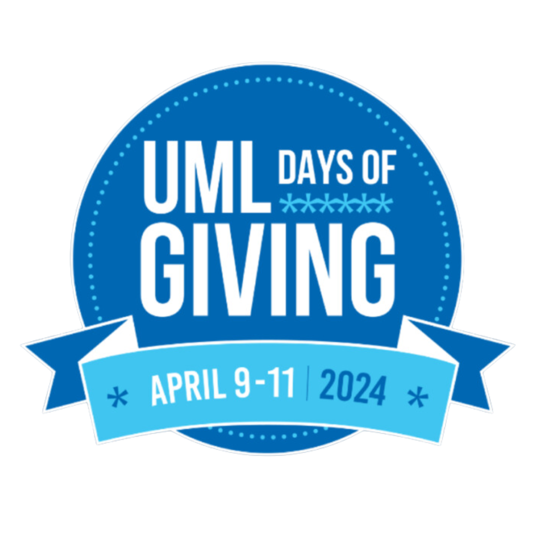 UML Days of Giving, April 9-11, 2024 logo.