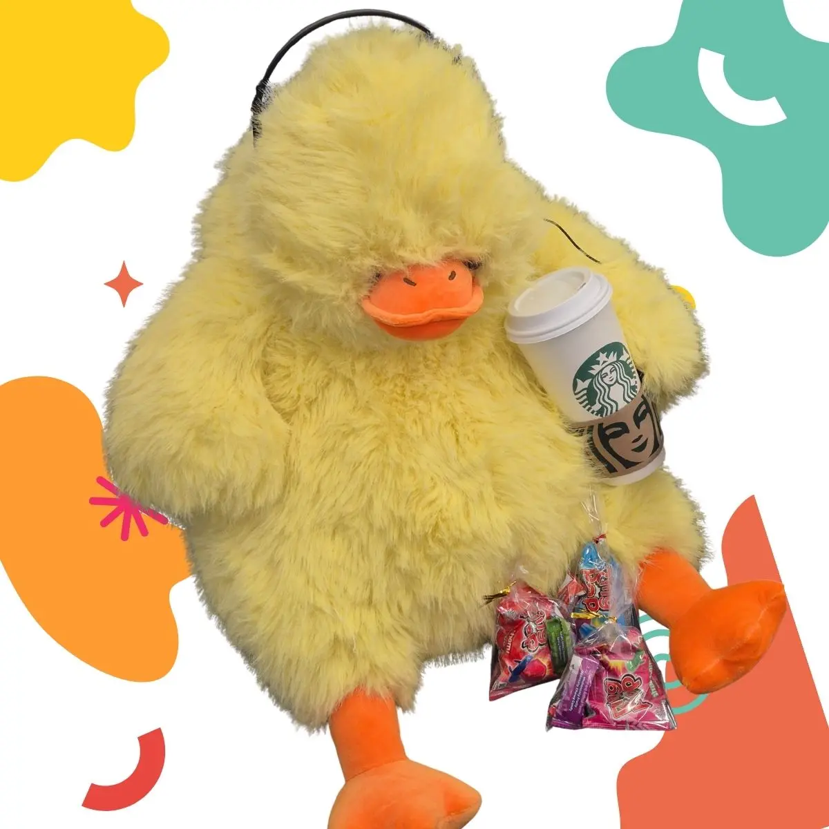 Dewey Duck Library Mascot