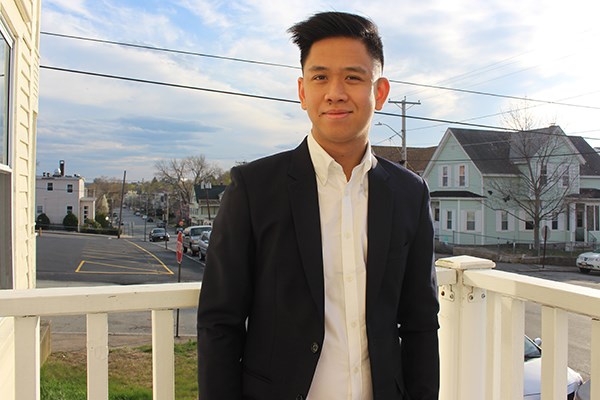 International student Duy "Jeremy" Cung is about to graduate from UMass Lowell in mechanical engineering