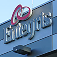 Entregris logo on building