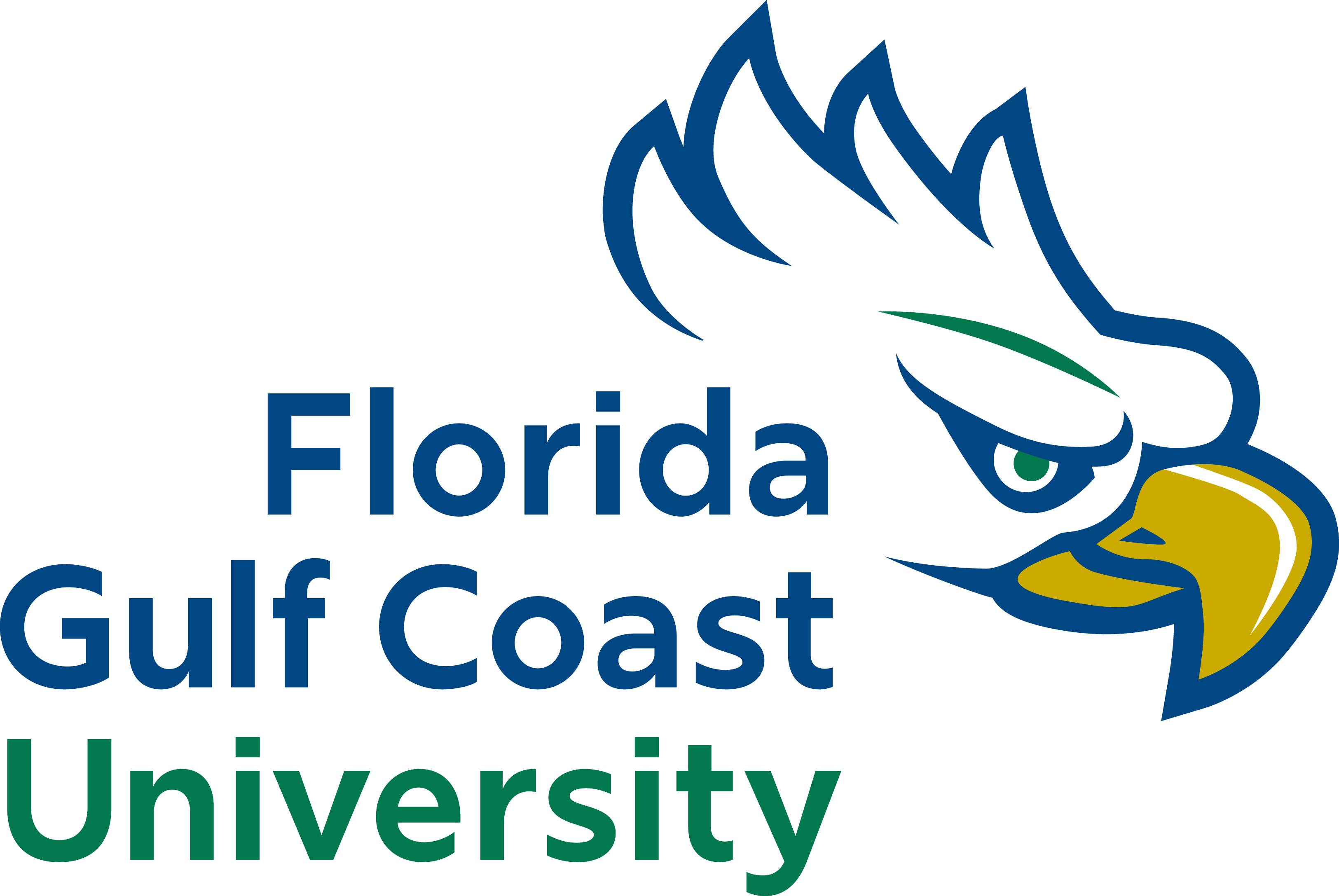 FGCU Vertical Wordmark_RGB_Full Color FGCU Vertical Wordmark_RGB_Full Color