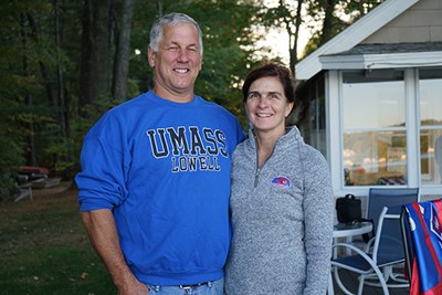 John and Kathy (Murphy) Hulme met at UMass Lowell