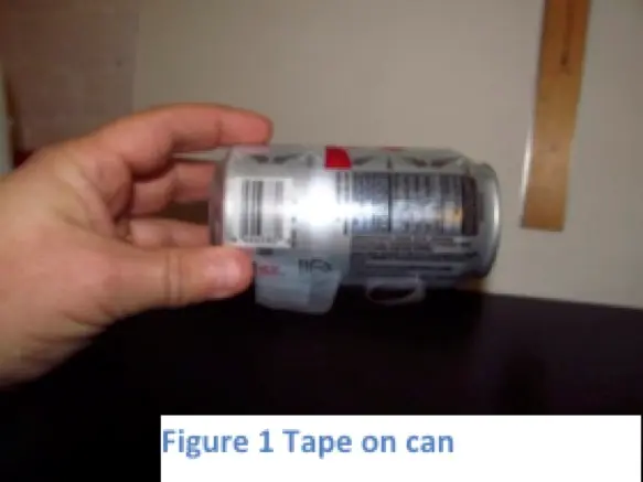 Figure 1 Tape on can