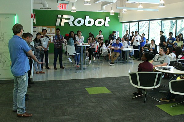 iRobot engineers speak with Global Entrepreneurship students