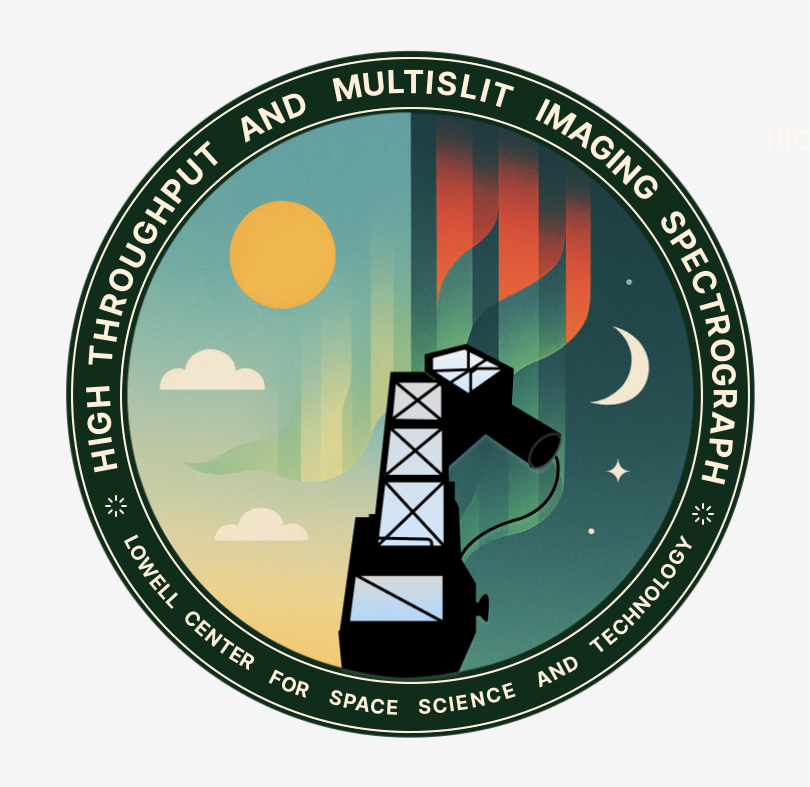 High throughput and multislit imaging spectograph's logo