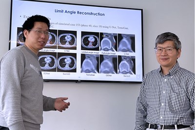 Prof. Hengyong Yu and student