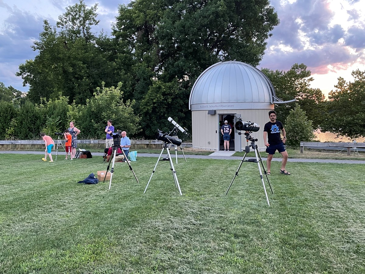 Bring you own telescope night at Schueller Observatory.