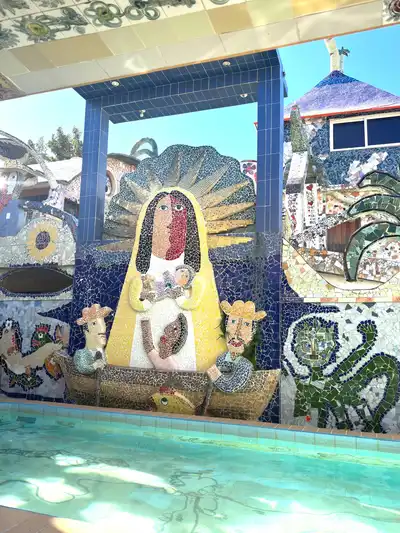 Art in the Mosaic Neighborhood in Havana, Cuba.