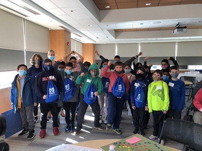 Elementary school students from Haverhill and Methuen enjoyed a morning filled with imagination and creativity at the iHub's Family Game Design Day