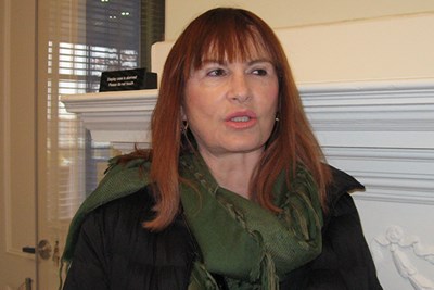 Sarit Yishai-Levi, author of "The Beauty Queen of Jerusalem"