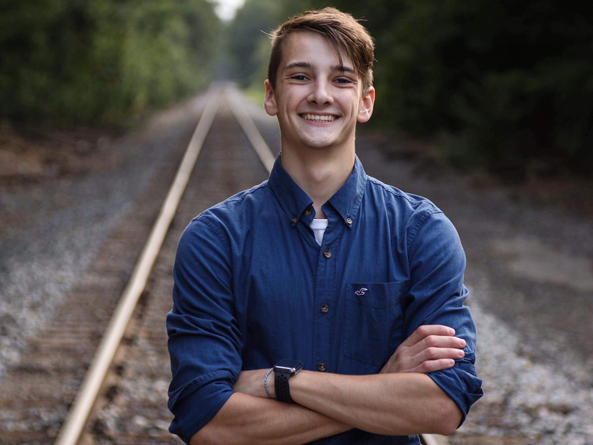 Jacob Villeneuve is a freshman Electrical Engineering major at UMass Lowell and the January Student of the Month in the River Hawks Scholar Academy.