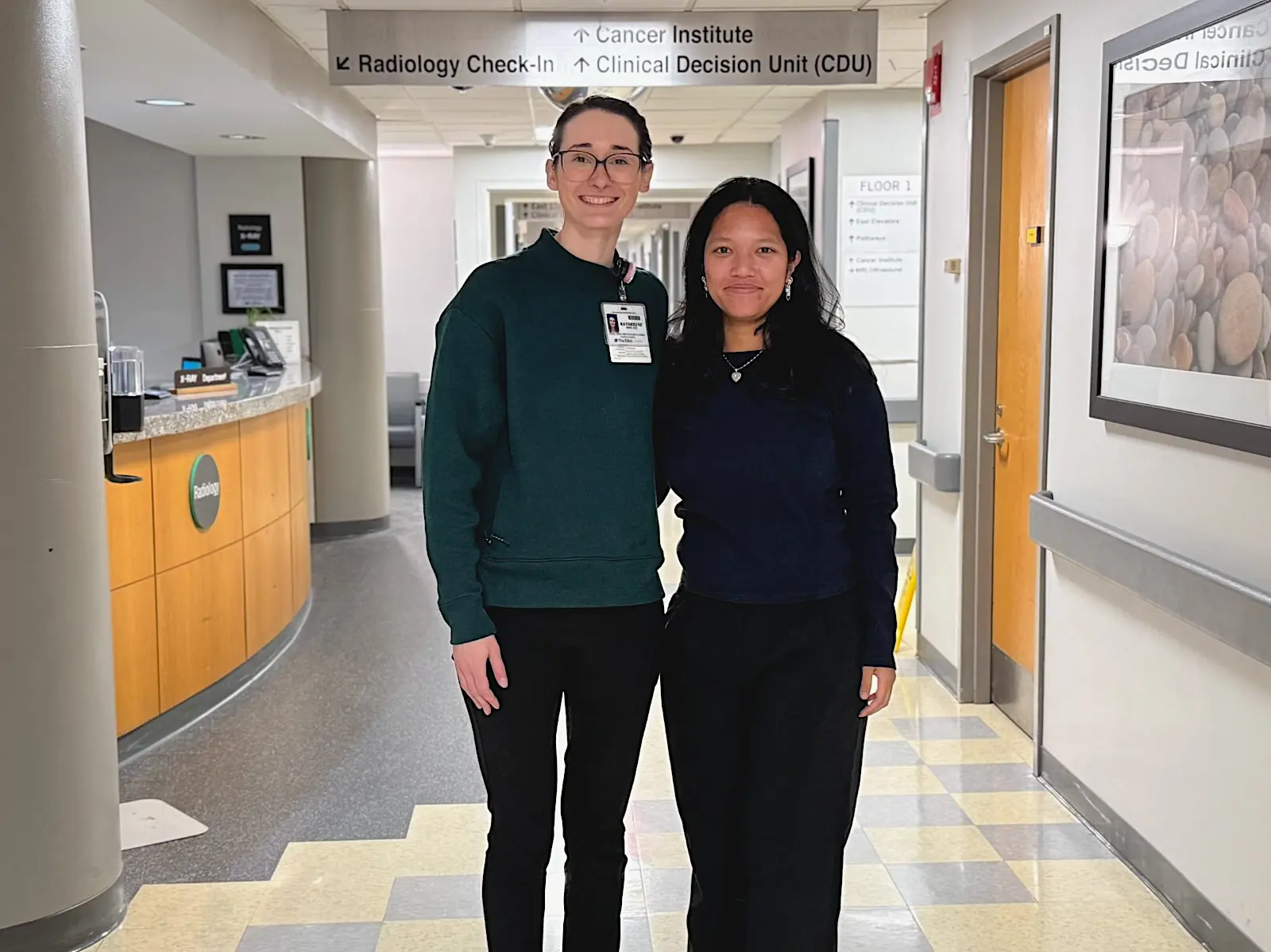 Katherine Dzenis and Veronica Chea