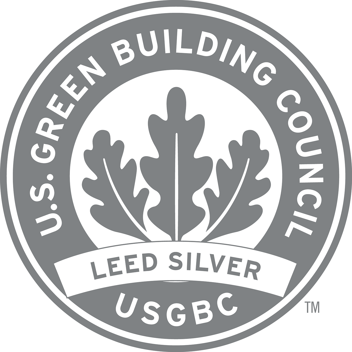 LEED Silver Certified logo: LEED (Leadership in Energy and Environmental Design) is a certification process that spreads environmental awareness to architects and contractors when constructing buildings. The design incorporates energy-efficient, water-conserving buildings with sustainable materials.  There are four levels in which projects can be rated:  Platinum (80+ points earned) Gold (60-79 points earned) Silver (50-59 points earned) Certified (40-49 points earned)