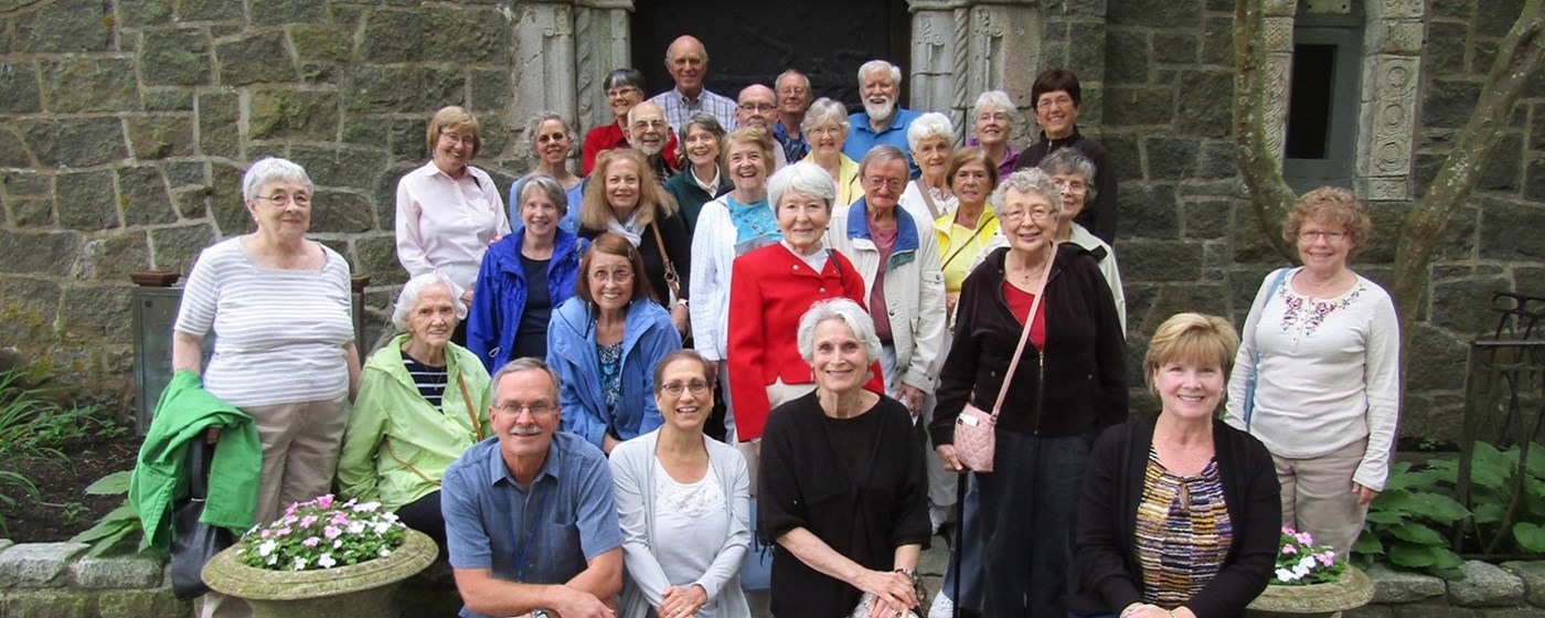 LIRA members at Hammond Castle, Gloucester, MA