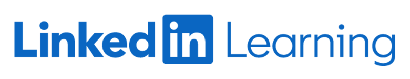 LinkedIn Learning logo - those exact words in the color blue. LinkedIn Learning is an American massive open online course provider. It provides video courses taught by industry experts in software, creative, and business skills. It is a subsidiary of LinkedIn. All the courses on LinkedIn fall into 3 categories: Business, Creative, and Technology
