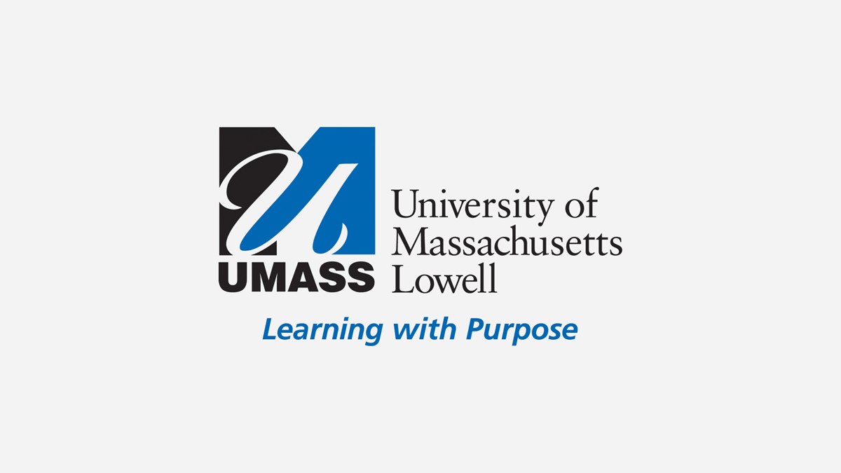 UMass Lowell Learning with Purpose title for videos