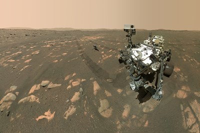 NASA's Rover on Mars. 