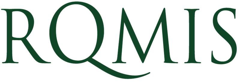 Green stylized letters: RQMIS