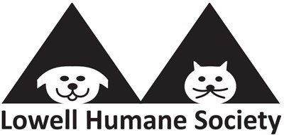 Lowell House of Hope logo. The Lowell Humane Society collects items used for dogs, cats, and small animals at their shelter.
