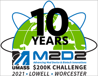 M2D2 200k challenge logo, which is now on its 10th year anniversary