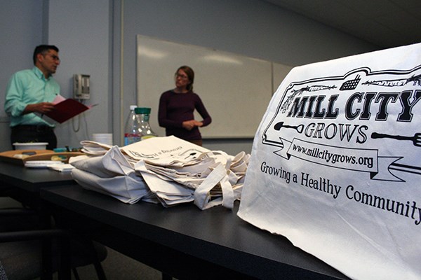 Mill City Grows board members deliberate