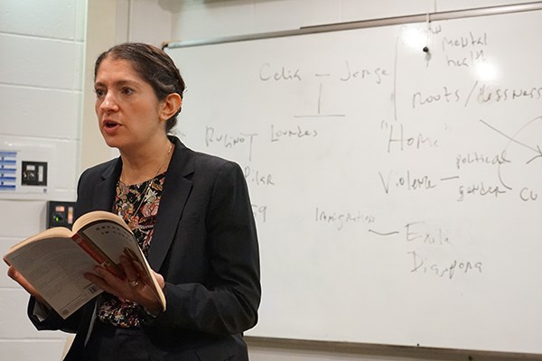 Asst. Prof. Maia Gil'Adi is the first professor of Latinx literature and culture at UMass Lowell