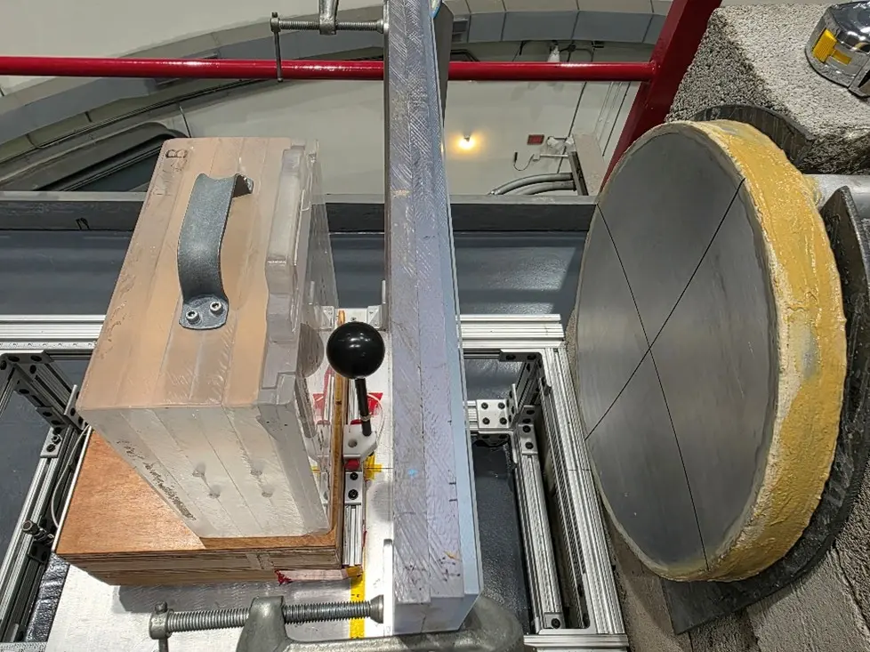 N-16 Dosimetry using Polymethyl methacrylate (PMMA) shields and Phantom.