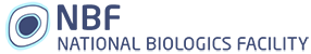 NBF - National Biologics Facility logo.