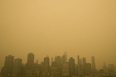 NYC smoky conditions