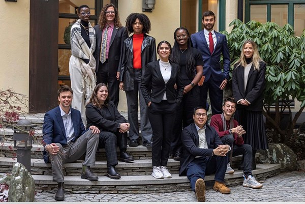 Chioma Opara with the other 2022 Future Nobel Laureate Scholars and a faculty advisor