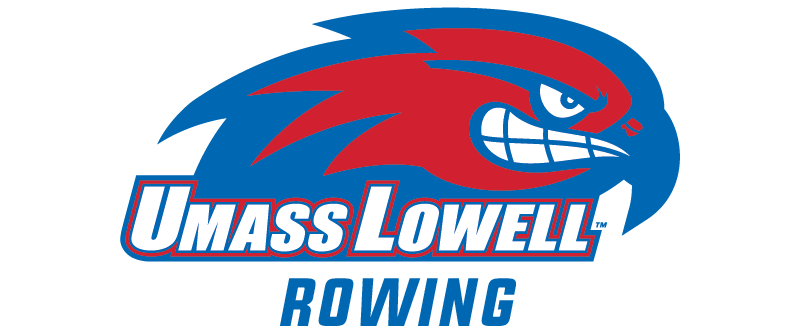 Logo for the UMass Lowell Rowing team.