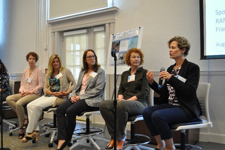 Panel of women answer questions