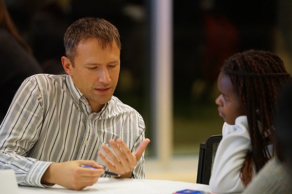 A Salesforce mentor talks to his mentee