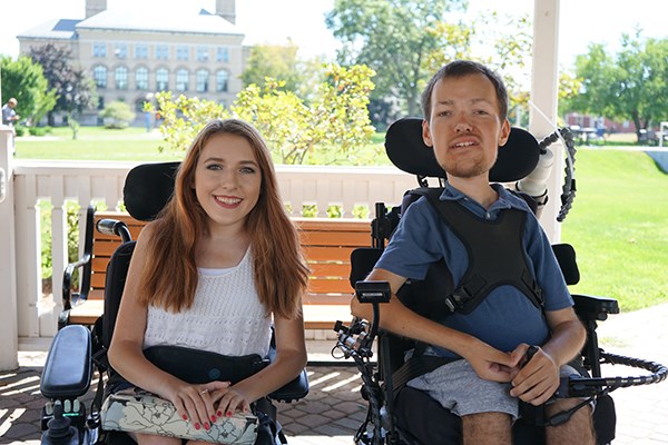 Nick and Elizabeth Raymond are siblings and opposites, but both attend UMass Lowell