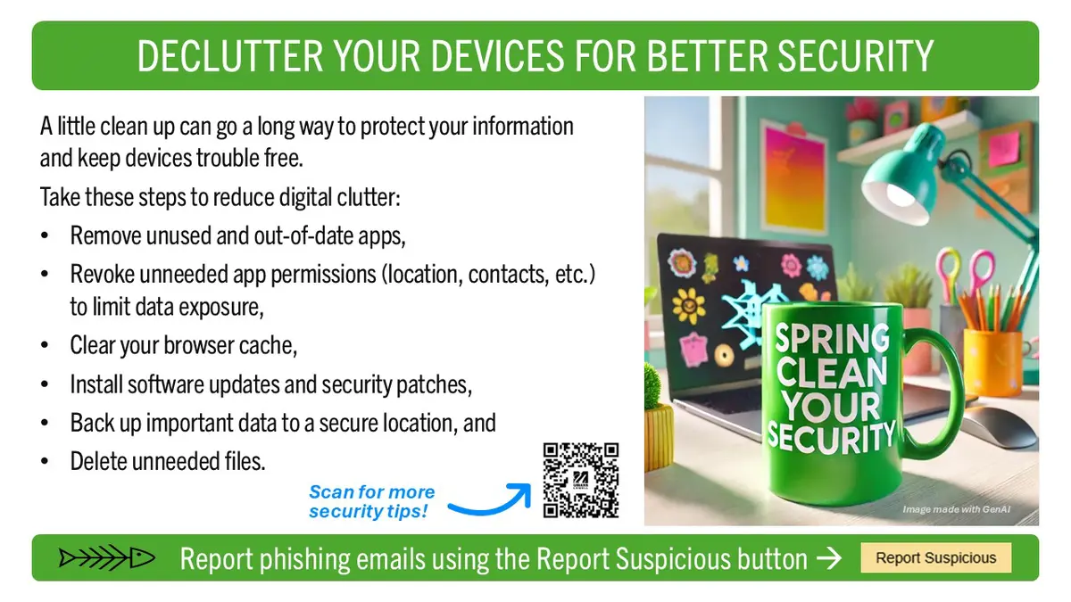 Residence Halls - Declutter Slide info