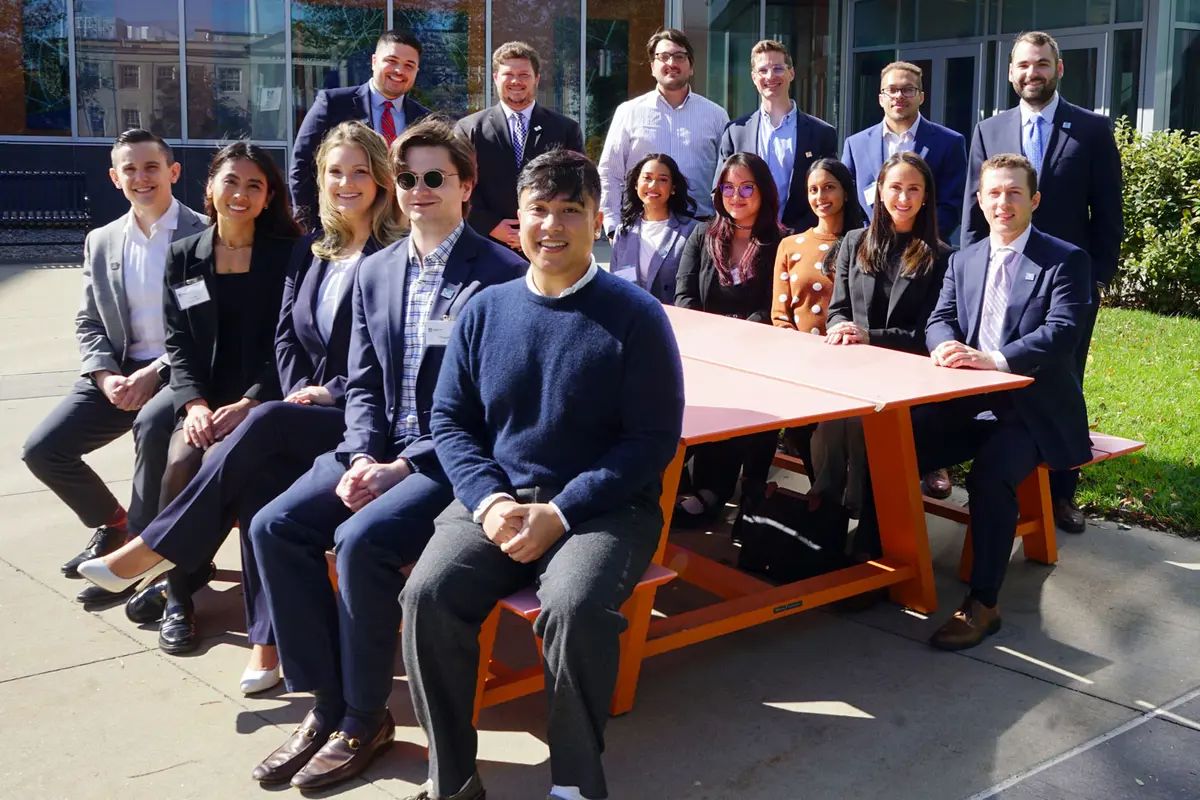 Members of the Manning School of Business Professional Leaders Council.