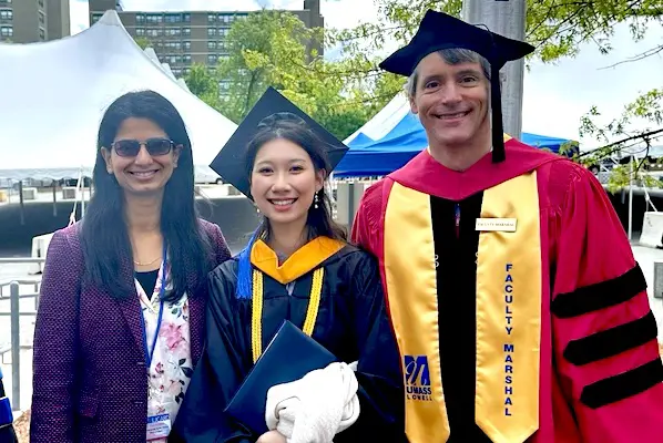 Herpreet Thind, Meilani Chen and Lee Ackerson