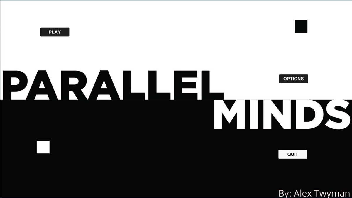 Parallel Minds is a 2D vertical platformer game by Alex Twyman. “Parallel Minds is a 2D vertical platformer game about two minds connected by a strong bond. Control these two minds and follow their journey together.” – Alex Twyman. 