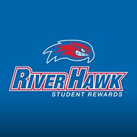 RiverHawk student rewards logo