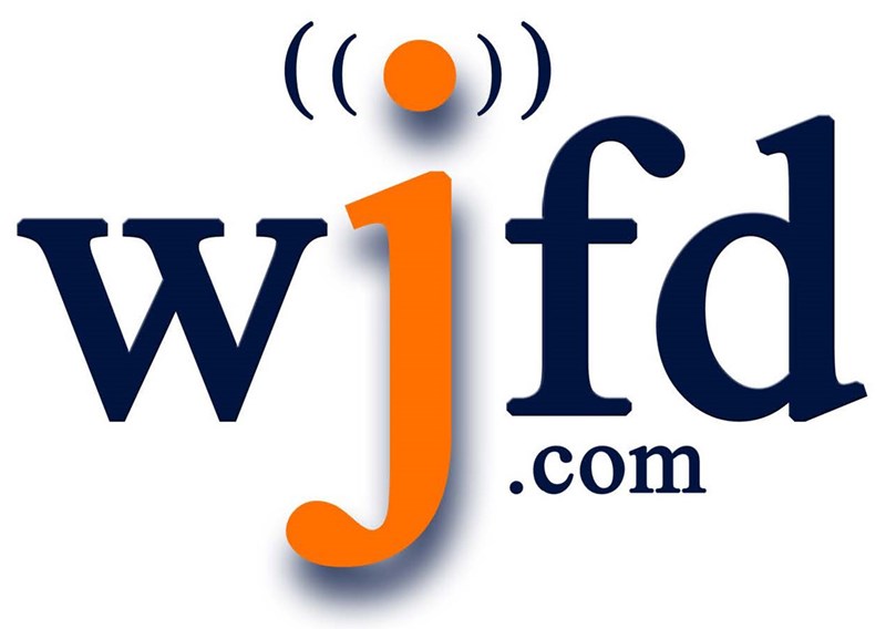  WJFD logo. WJFD 97.3 is the only 50,000-watts FM radio station in New England broadcasting in the Portuguese language 24/7/365.