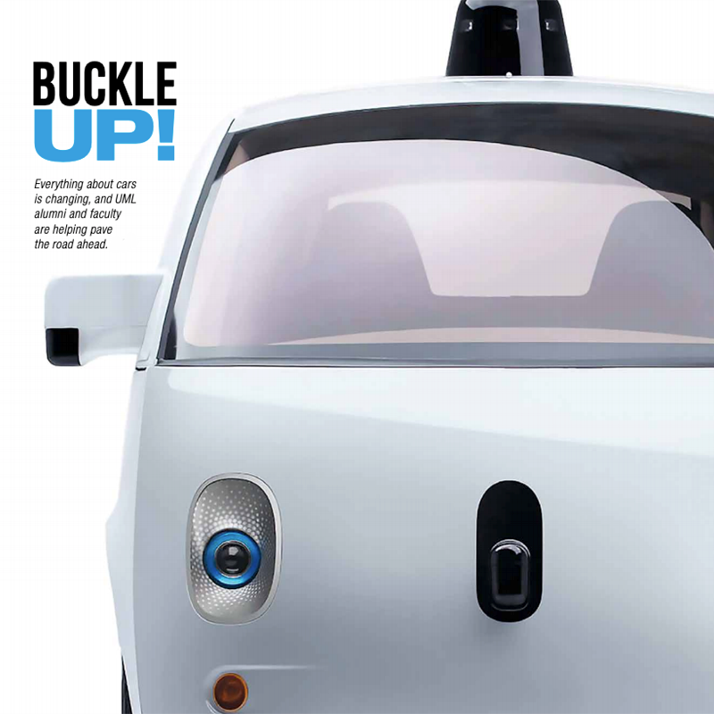 Cover of UML magazine "Buckle Up" issue