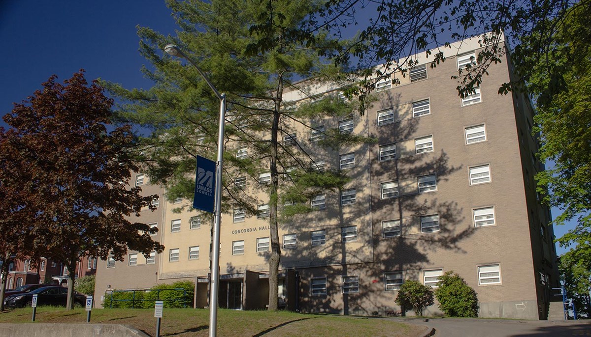 Concordia Hall on South Campus at UMass Lowell