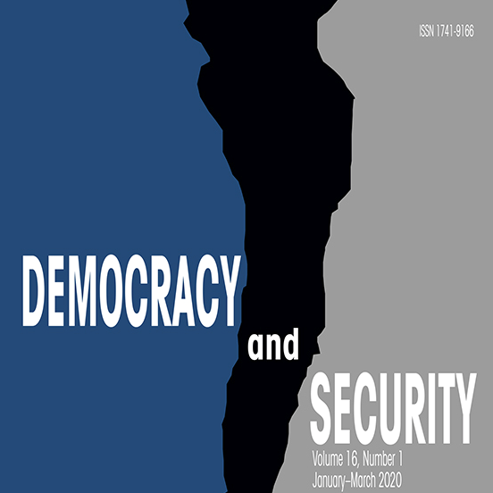 The cover of Democracy and Security.