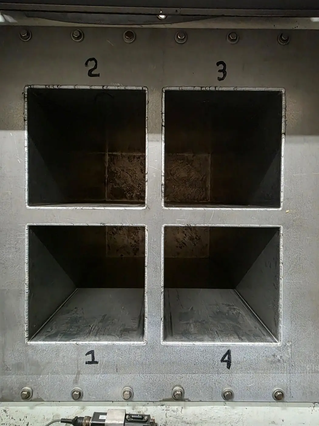 The four Irradiation Chambers of ELDERS Facility.