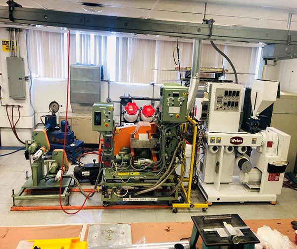 Equipment in Putnam Plastics S.J. Chen Extrusion Lab
