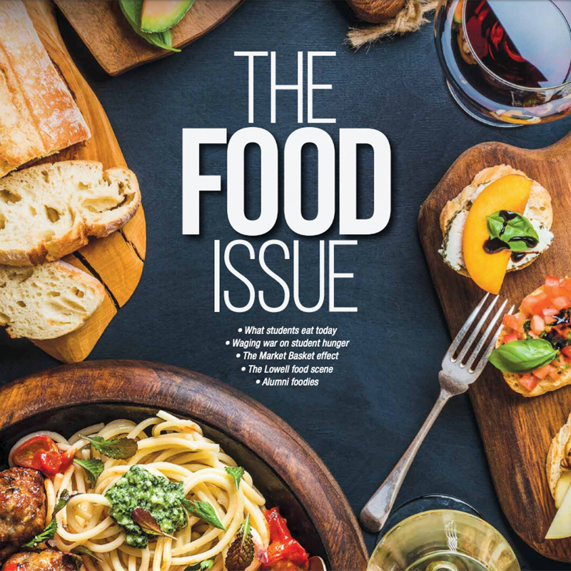 Cover of UML magazine "The Food Issue"