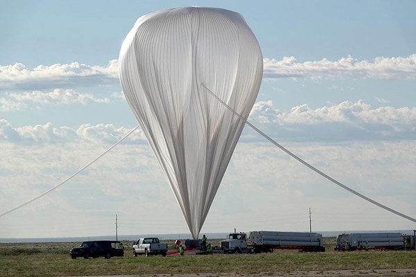 Tethered to a gigantic balloon, PICTURE-C launched from NASA's Columbia Scientific Balloon Facility in Fort Sumner, N.M.