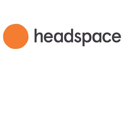 Logo for Headspace - an app to help you learn skills of meditation and mindfulness in just a few minutes a day