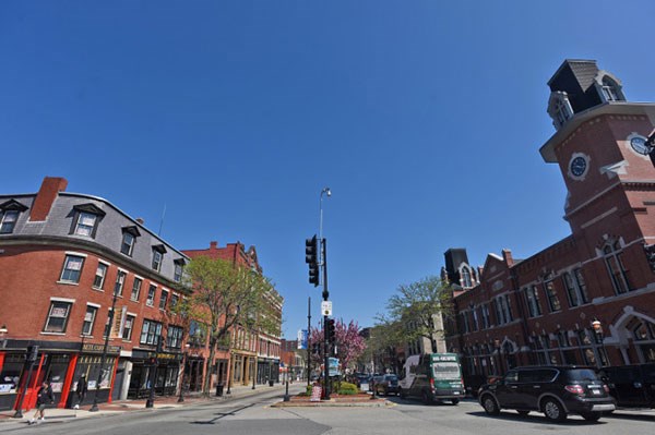  A view of downtown Lowell on Tuesday, May 8 2018. 